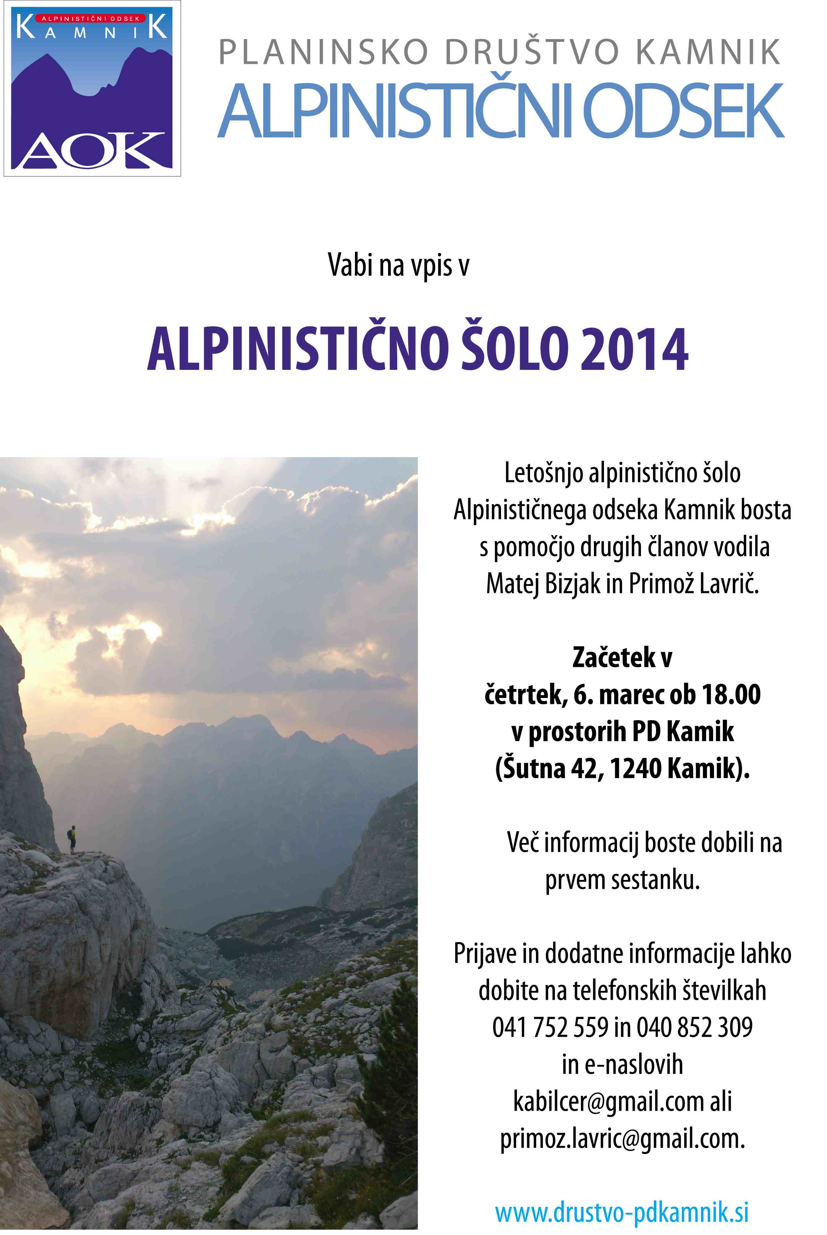 20140119_pd_kamnik_ao_vabilo_alpinisticna_sola